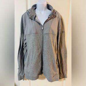 Under Armour Heather Gray Fitted Jacket